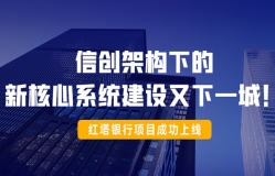 信创架构下的新主题系统建设又下一城！！！红塔银行项目成功上线！！！